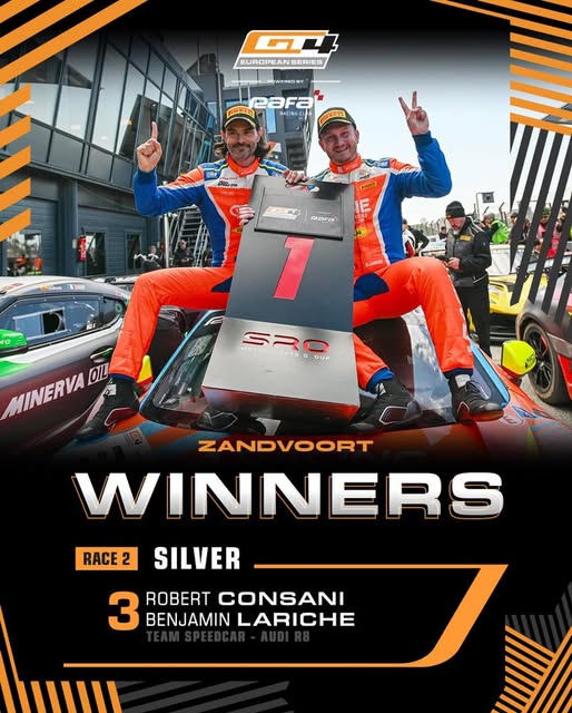 Victoire à Zandvoort pour Consani et Lariche !